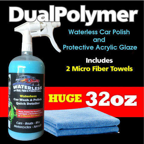 DualPolymer Single 32oz with MicroFiber Towels